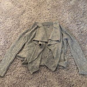 Heather Gray Cardigan from Aerie